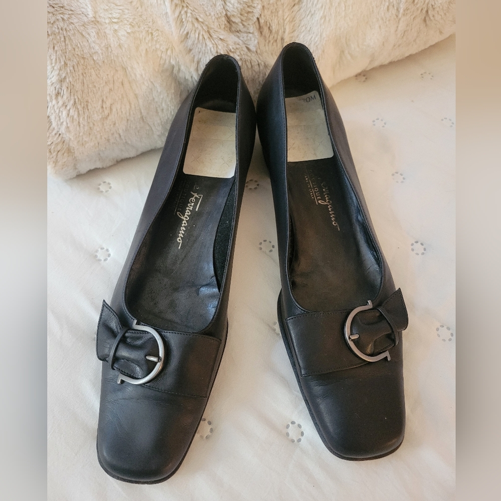 Ferragamo Heeled Ballerina